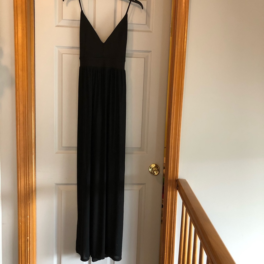Black maxi dress from Express; never worn